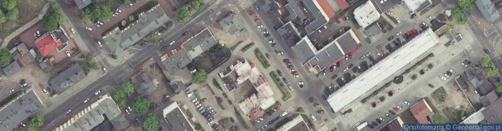 Zdjęcie satelitarne BS Skierniewice