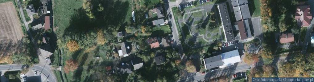 Zdjęcie satelitarne BS Skoczów
