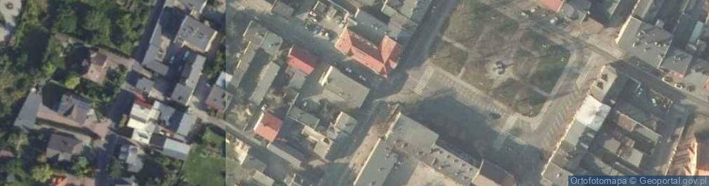 Zdjęcie satelitarne BS Słupca