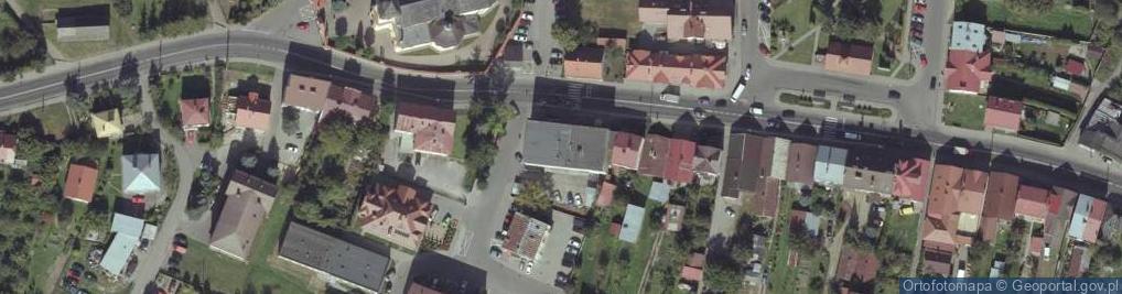 Zdjęcie satelitarne BS Strzyzow