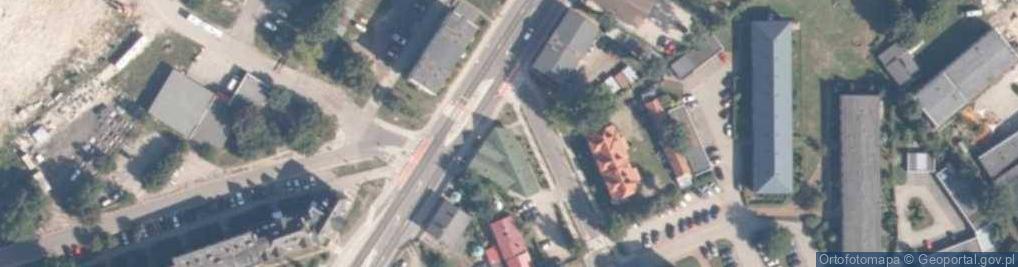 Zdjęcie satelitarne BS Ustka