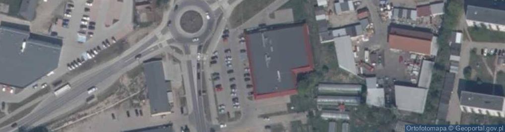 Zdjęcie satelitarne BS Węgorzewo