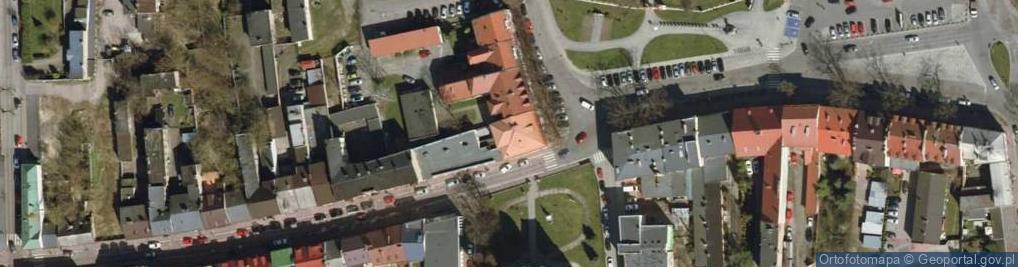 Zdjęcie satelitarne BSZŁ Łowicz