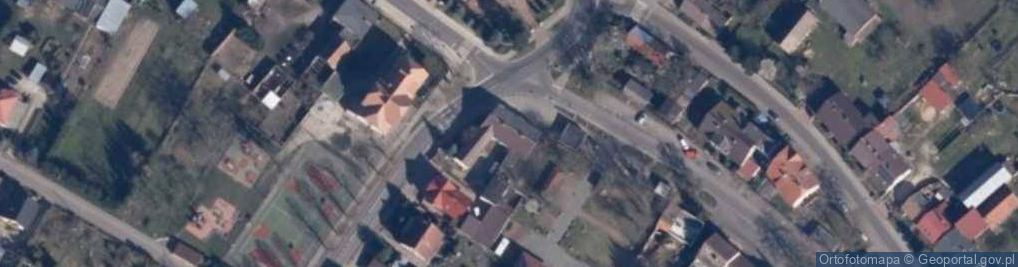 Zdjęcie satelitarne PSBS Pyrzyce