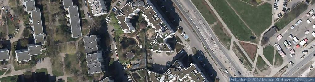 Zdjęcie satelitarne WBS Warszawa