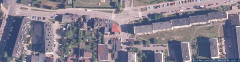 Zdjęcie satelitarne Bałtycki Bank Spółdzielczy w Darłowie