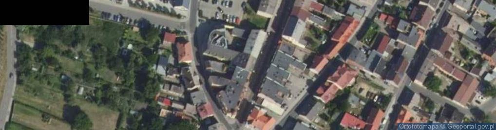Zdjęcie satelitarne Bank Spółdzielczy w Czarnkowie
