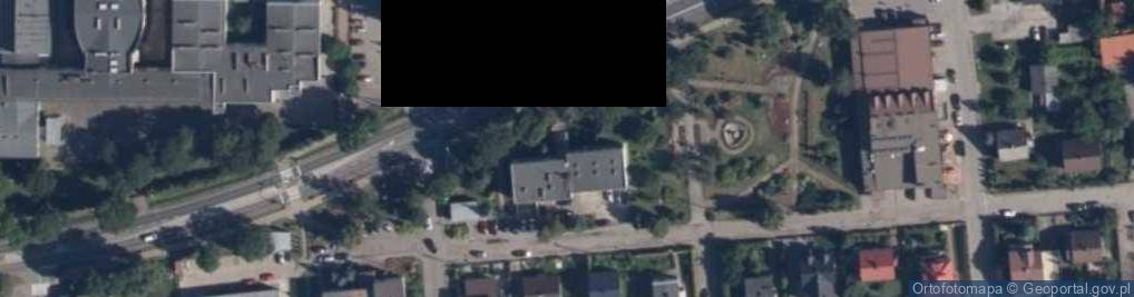 Zdjęcie satelitarne Bank Spółdzielczy w Glinojecku