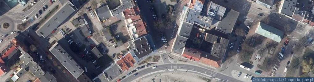 Zdjęcie satelitarne Bank Spółdzielczy w Gryficach