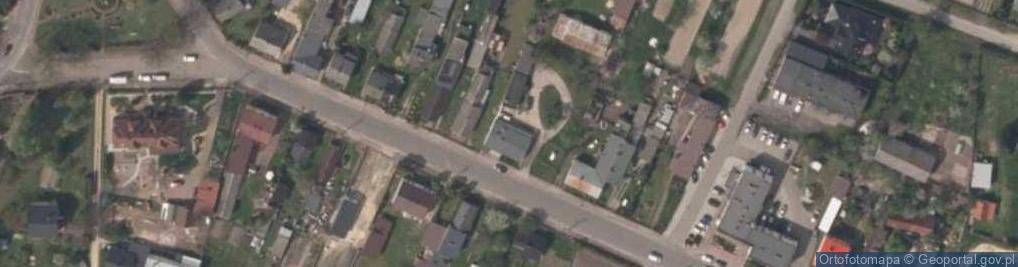 Zdjęcie satelitarne Bank Spółdzielczy w Kleszczowie