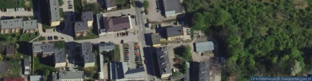 Zdjęcie satelitarne Bank Spółdzielczy w Krośniewicach