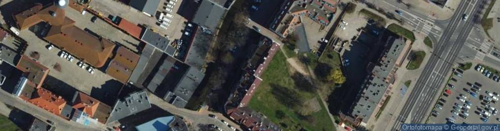 Zdjęcie satelitarne Bank Spółdzielczy w Łasinie