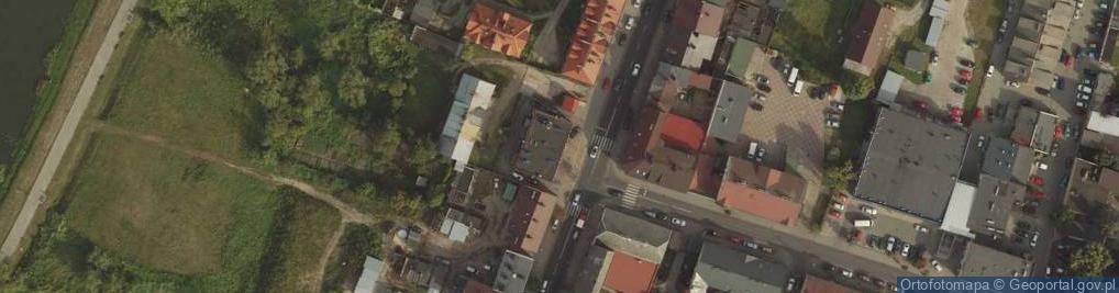 Zdjęcie satelitarne Bank Spółdzielczy w Lipnie