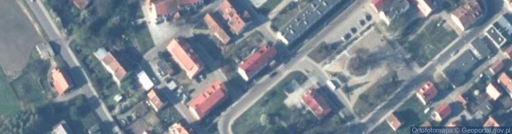 Zdjęcie satelitarne Bank Spółdzielczy w Malborku