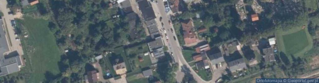 Zdjęcie satelitarne Bank Spółdzielczy w Malborku