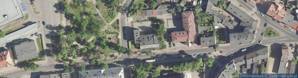 Zdjęcie satelitarne Bank Spółdzielczy w Nakle nad Notecią