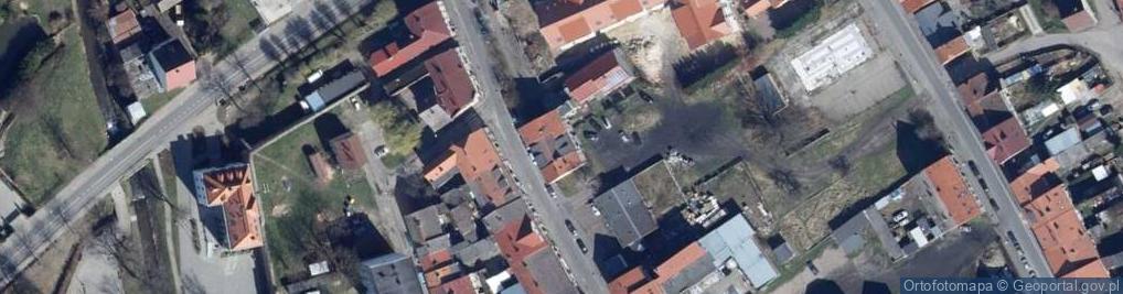 Zdjęcie satelitarne Bank Spółdzielczy w Ośnie Lubuskim