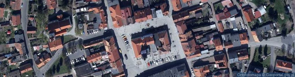 Zdjęcie satelitarne Bank Spółdzielczy w Przemkowie