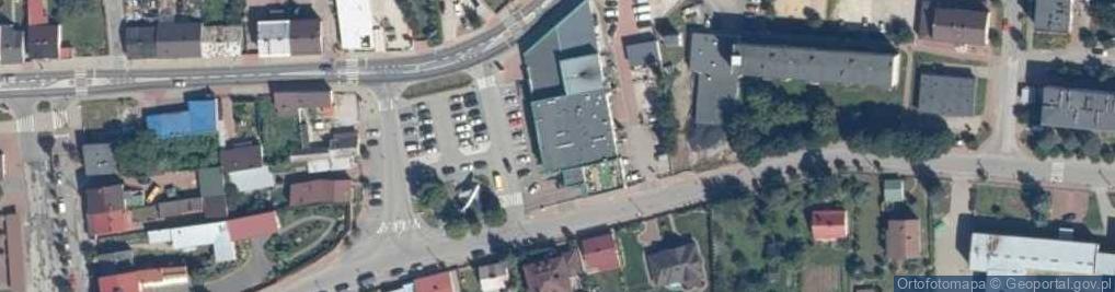 Zdjęcie satelitarne Bank Spółdzielczy w Przysusze