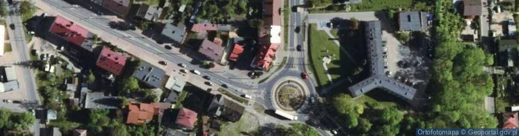 Zdjęcie satelitarne Bank Spółdzielczy w Pułtusku