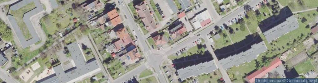 Zdjęcie satelitarne Bank Spółdzielczy w Rzepinie