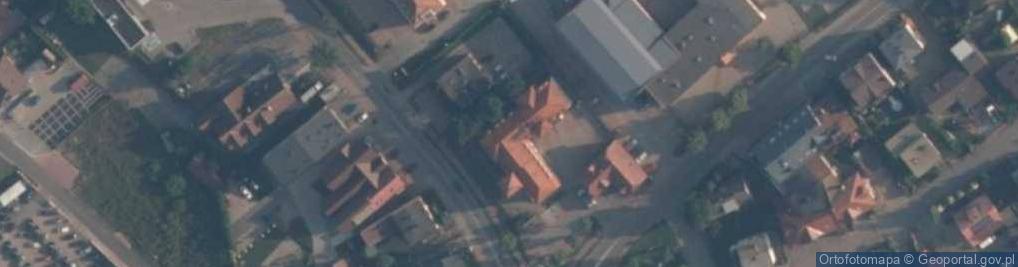 Zdjęcie satelitarne Bank Spółdzielczy w Sierakowicach