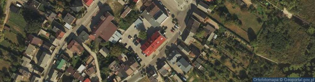 Zdjęcie satelitarne Bank Spółdzielczy w Skępem