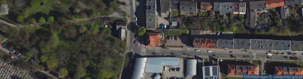 Zdjęcie satelitarne Bank Spółdzielczy w Tczewie