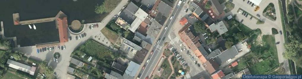 Zdjęcie satelitarne Bank Spółdzielczy w Więcborku