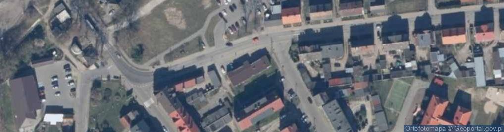 Zdjęcie satelitarne Bank Spółdzielczy w Wolinie
