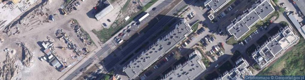Zdjęcie satelitarne Kujawski Bank Spółdzielczy w Aleksandrowie Kujawskim