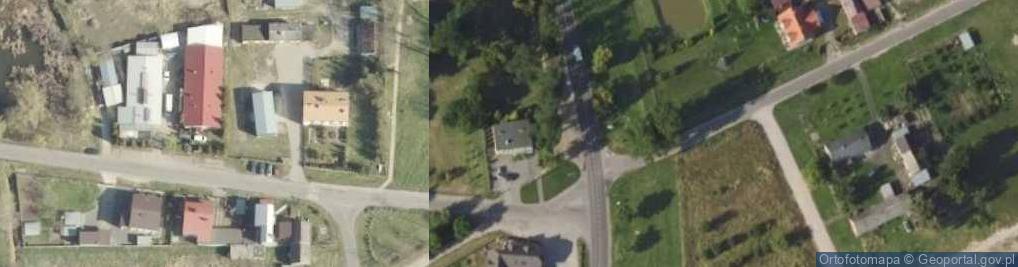 Zdjęcie satelitarne Ludowy Bank Spółdzielczy w Strzałkowie