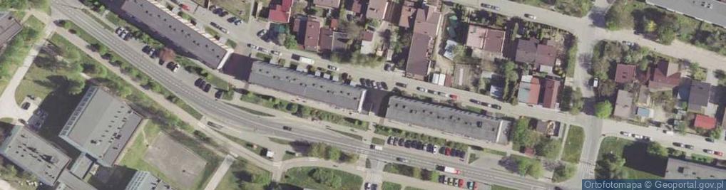 Zdjęcie satelitarne Południowo-Mazowiecki Bank Spółdzielczy w Jedlińsku