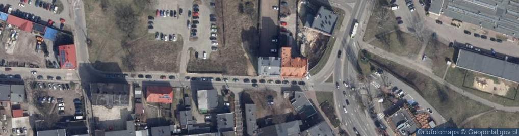 Zdjęcie satelitarne Powiatowy Bank Spółdzielczy w Tomaszowie Mazowieckim