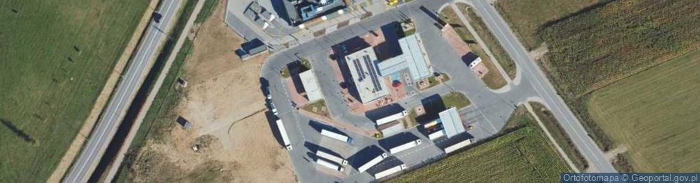 Zdjęcie satelitarne Shell - Stacja paliw