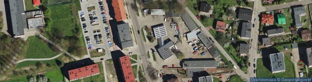 Zdjęcie satelitarne Shell - Stacja paliw
