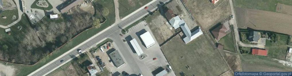 Zdjęcie satelitarne Shell - Stacja paliw