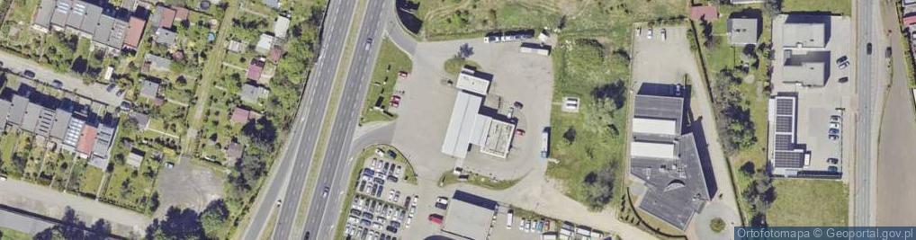 Zdjęcie satelitarne Shell - Stacja paliw