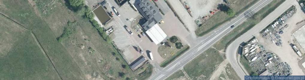 Zdjęcie satelitarne Shell - Stacja paliw