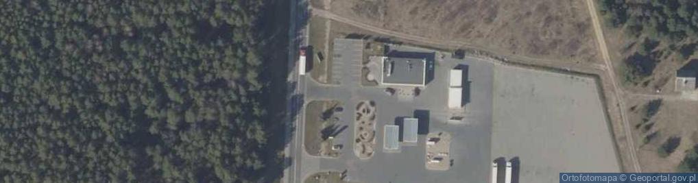 Zdjęcie satelitarne Shell - Stacja paliw