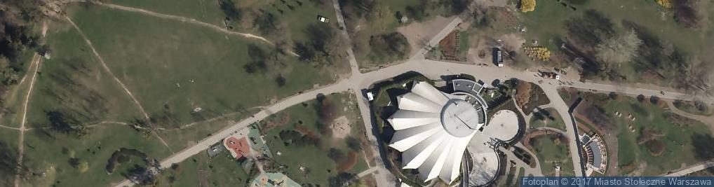 Zdjęcie satelitarne Drabinki, Lina do wspinaczki