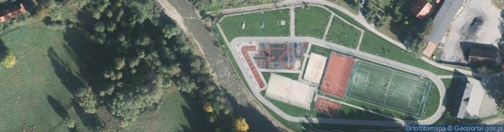 Zdjęcie satelitarne Ujsolski Park Turystyki Aktywnej i Rekreacji