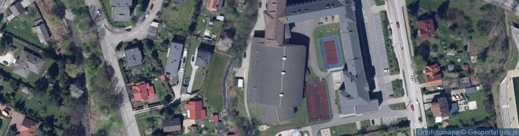 Zdjęcie satelitarne W Hali sportowej przy Gimnazjum Nr 1