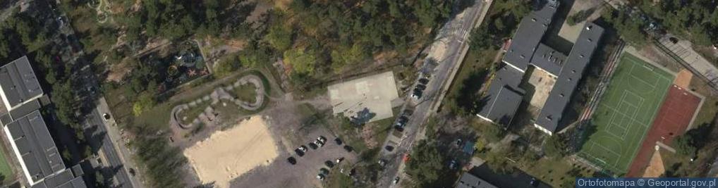 Zdjęcie satelitarne Skate park