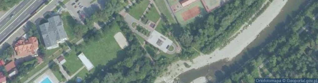 Zdjęcie satelitarne Skatepark