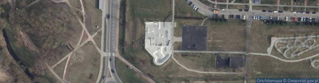 Zdjęcie satelitarne SkatePlaza