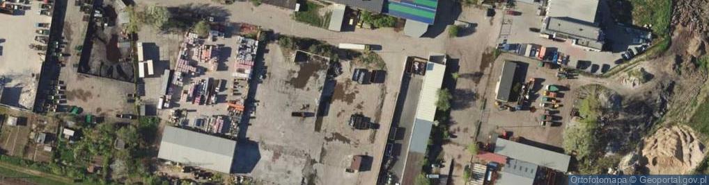 Zdjęcie satelitarne Miejski Skład Opału