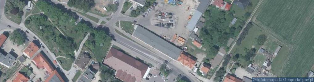 Zdjęcie satelitarne Skład opału węgiel ekogroszek - Sobótka