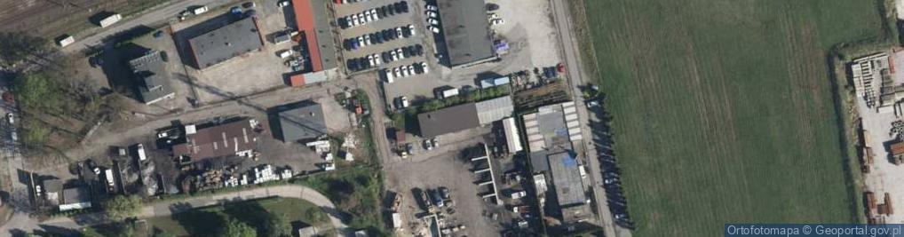 Zdjęcie satelitarne Stach Skład opału pod Wrocławiem