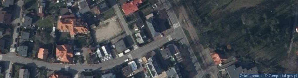 Zdjęcie satelitarne Handel Art. Ogólnospożywczymi L. Kamińska-Kicińska